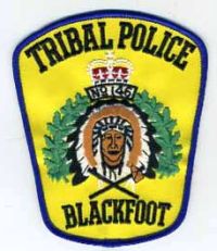 CANADA,ALBERTA,BLACKFOOT TRIBAL POLICE 1